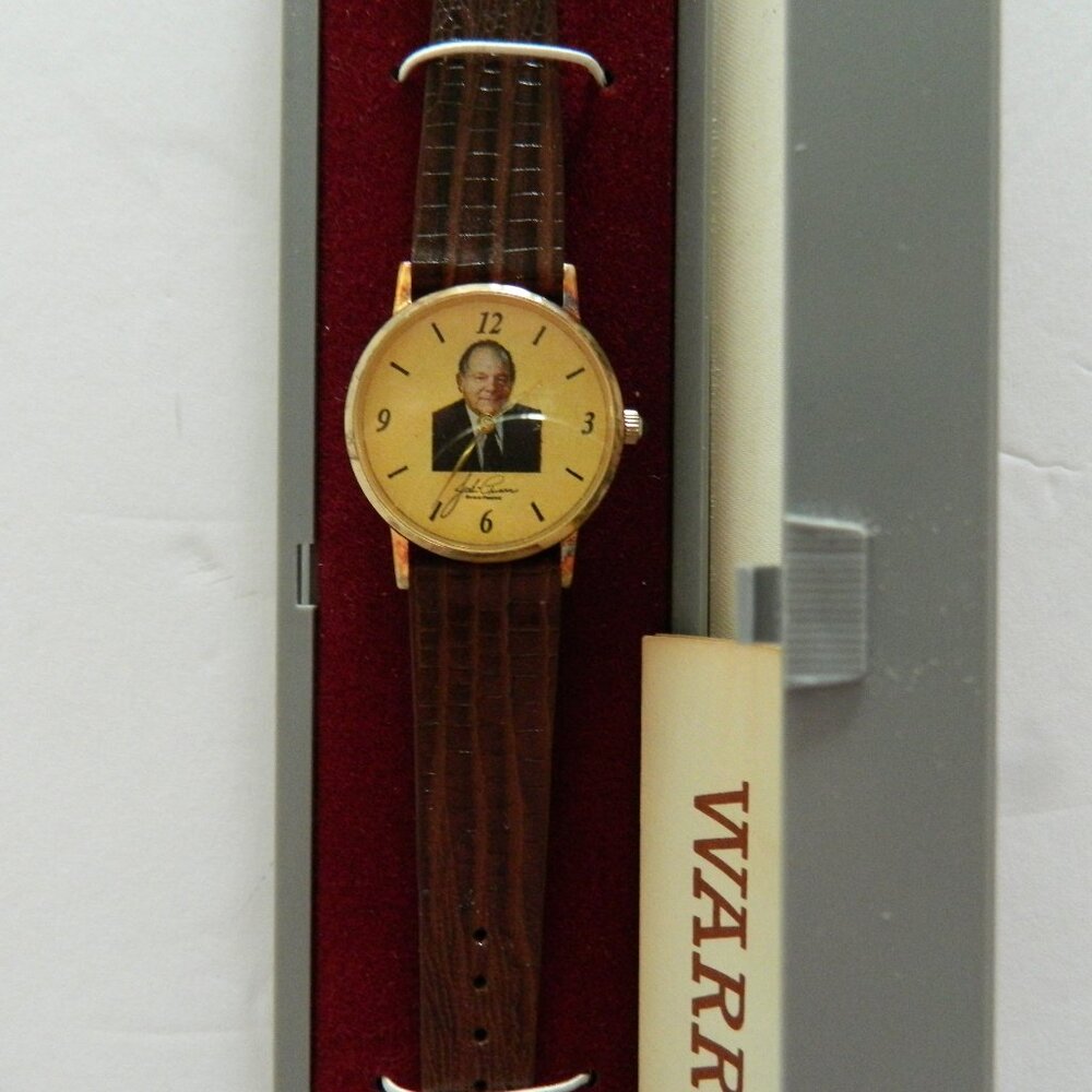 NIB VINTAGE Eton Teamsters "Jackie Presser" Analogue Quartz Watch Wristwatch